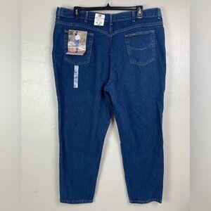 Vtg Chic Women's Tapered Leg Jeans 40x28 Sz 26WP cotton mom high waist NWT